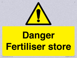 Danger Fertiliser store